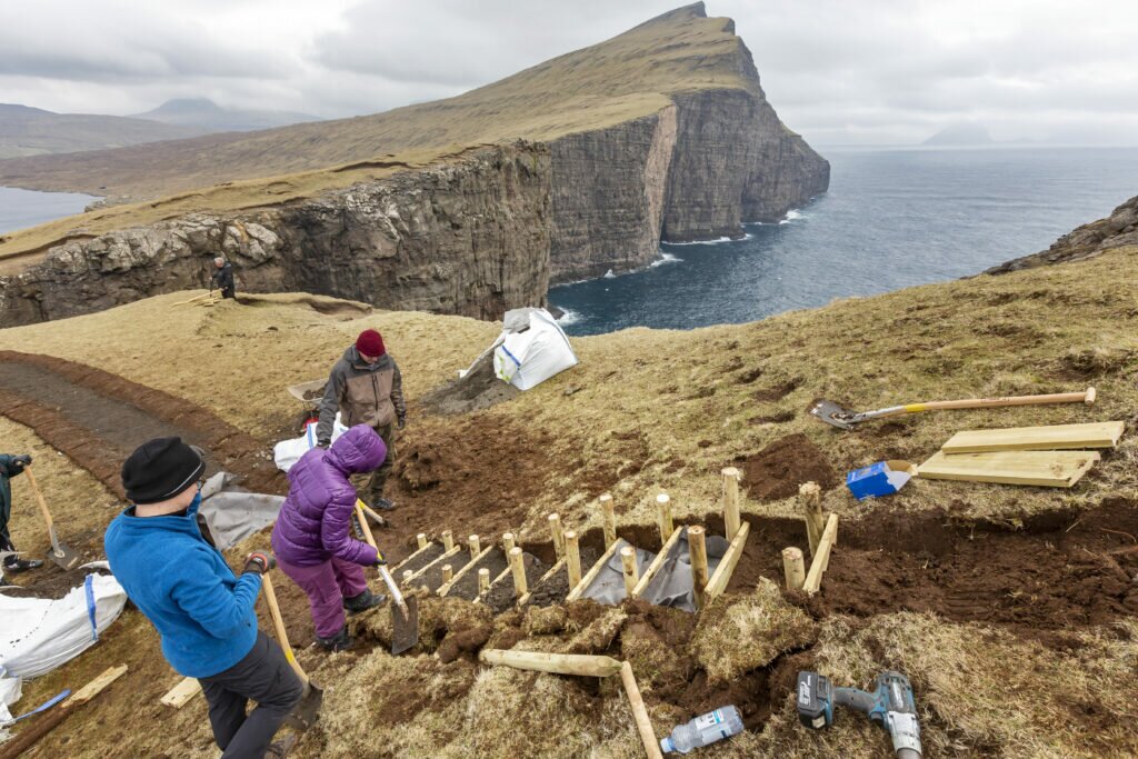 Through April Faroe Islands' main attractions are only open to tourists who do conservation work