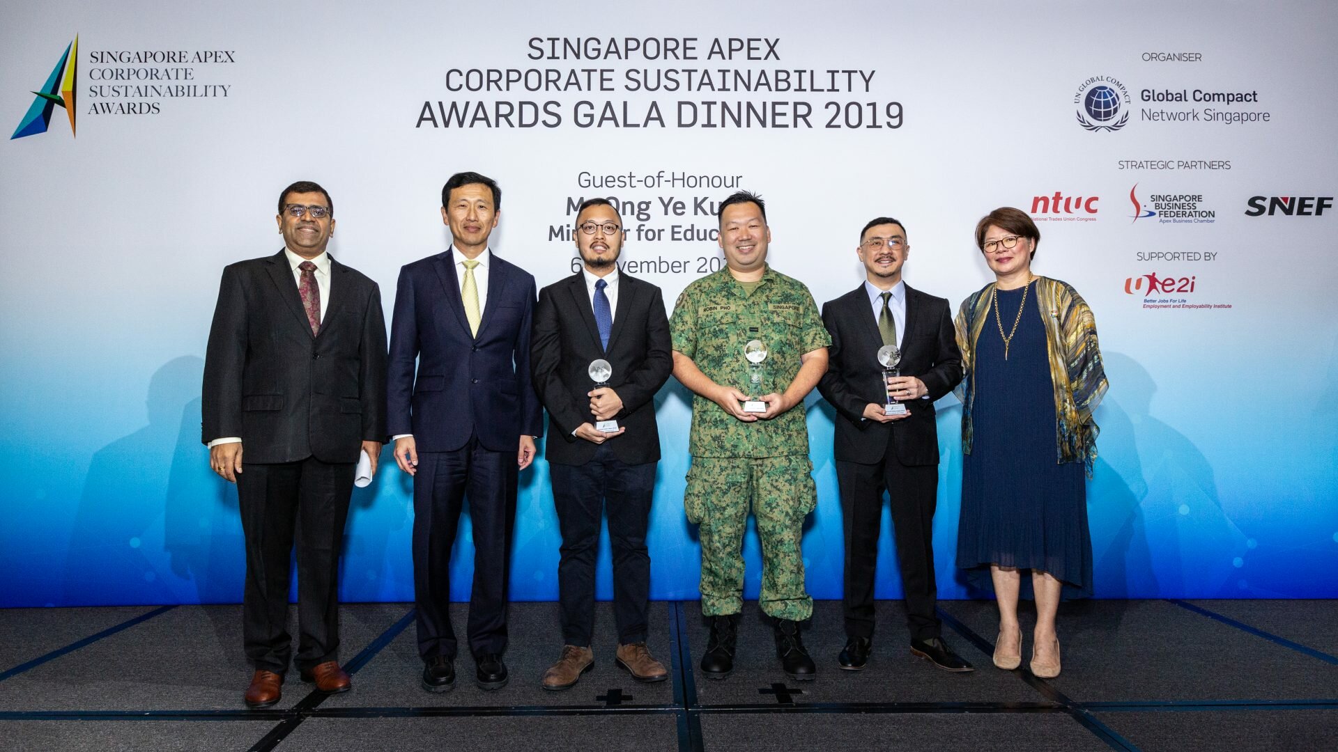 Getting The Green Light At The Singapore Apex Corporate Sustainability Awards Gala Dinner 2019