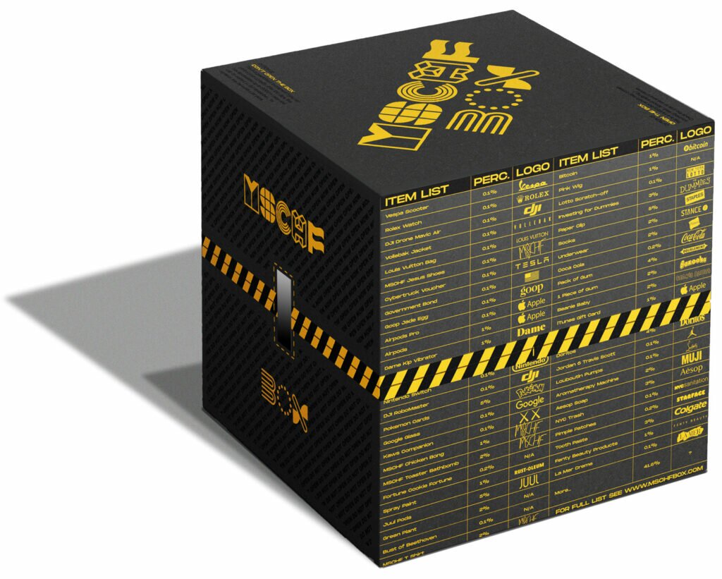 MSCHF Box mystery crate