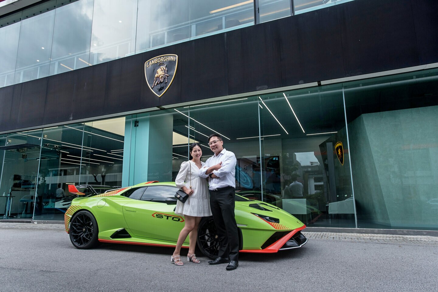 Friends Of A Took The Lamborghini Huracan STO For A test Drive